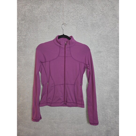 Lululemon Define Jacket Sz 6 Plum Purple Active Wear - Picture 1 of 7